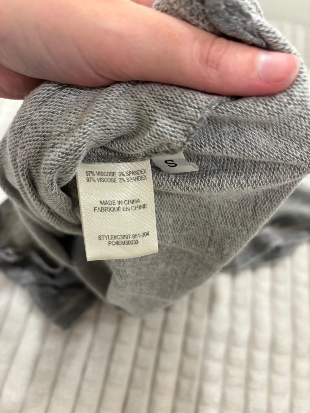Women's Gray Lounge Shorts with Drawstring